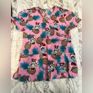 Minnie Mouse scrub top